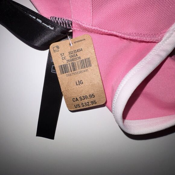 Victoria's Secret PINK Ultimate Push Up Bra Size Large NWT Padded Racerback - Picture 6 of 8